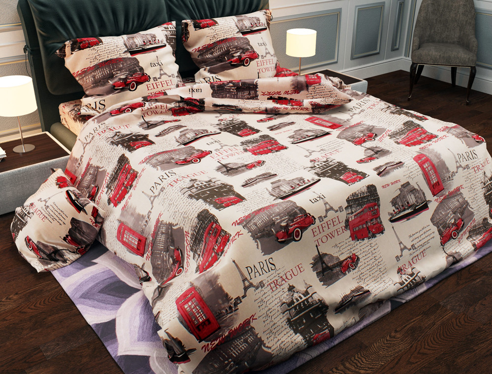 Ткань для постельного белья Бязь "Gold" Lux GL662