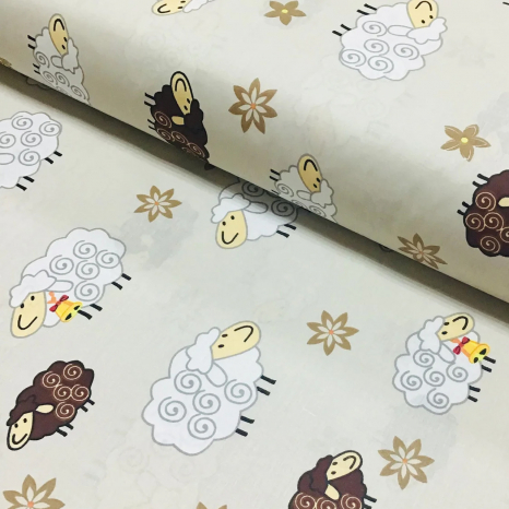 Тканина для постільної білизни Бязь "Gold" Lux дитяча GLB2065