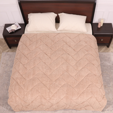 Полуторна ковдра-плед штучне хутро №45001