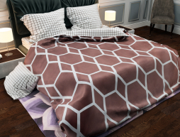 Тканина для постільної білизни Бязь "Gold" Lux GL7897 (A+B) - (50м+50м)