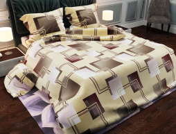 Тканина для постільної білизни Бязь "Gold" Lux GL618