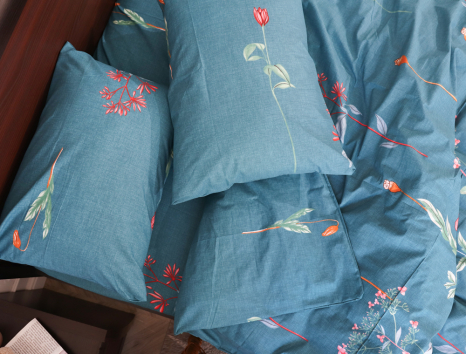 Двоспальний набір постільної білизни 180*220 із Бязі "Gold" №151494 Черешенка™