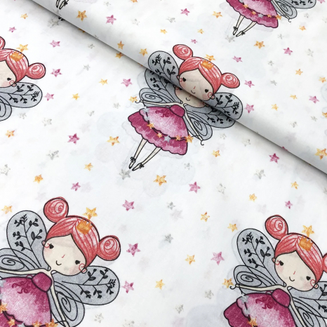 Ткань для постельного белья Бязь "Gold" Lux детская GLB120