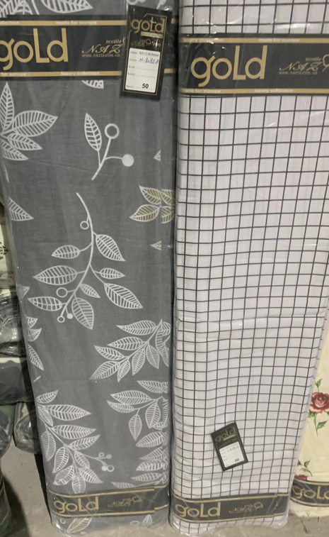 Ткань для постельного белья Бязь "Gold" Lux GL8085 (A+B) - (50м+50м)