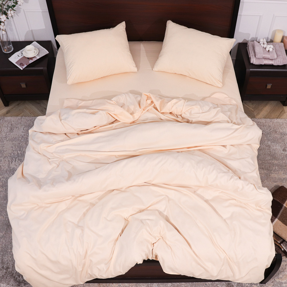 Полуторний набір постільної білизни 150*220 із мікрофібри №202303 Черешенка™