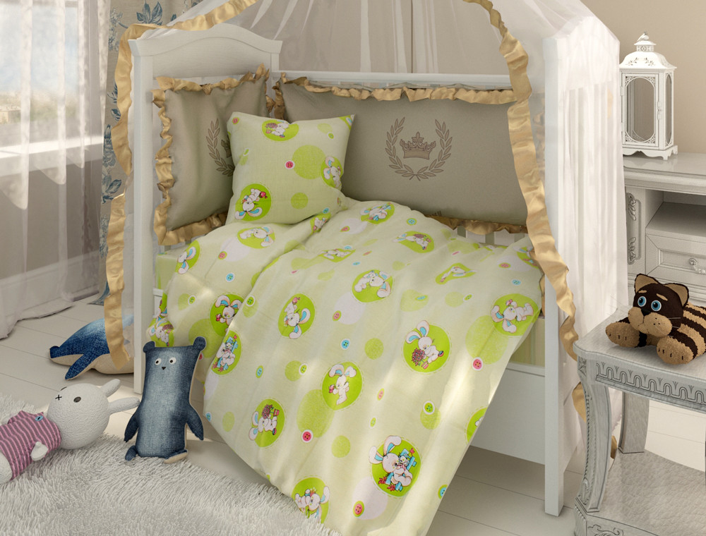 Тканина для постільної білизни Бязь "Gold" Lux дитяча GLB042