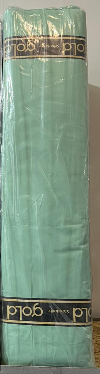 Ткань для постельного белья Бязь "Gold" Lux однотонная GL001Mint (50м)