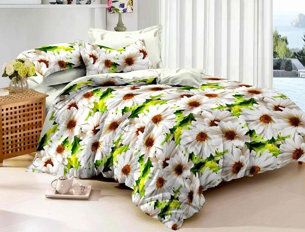 Ткань для постельного белья Сатин S24-1A (60м)