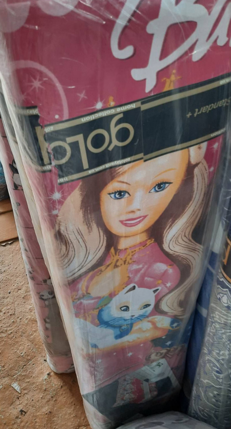 Ткань для постельного белья Бязь "Gold" Lux детская "Принцесса барби" GLB4303