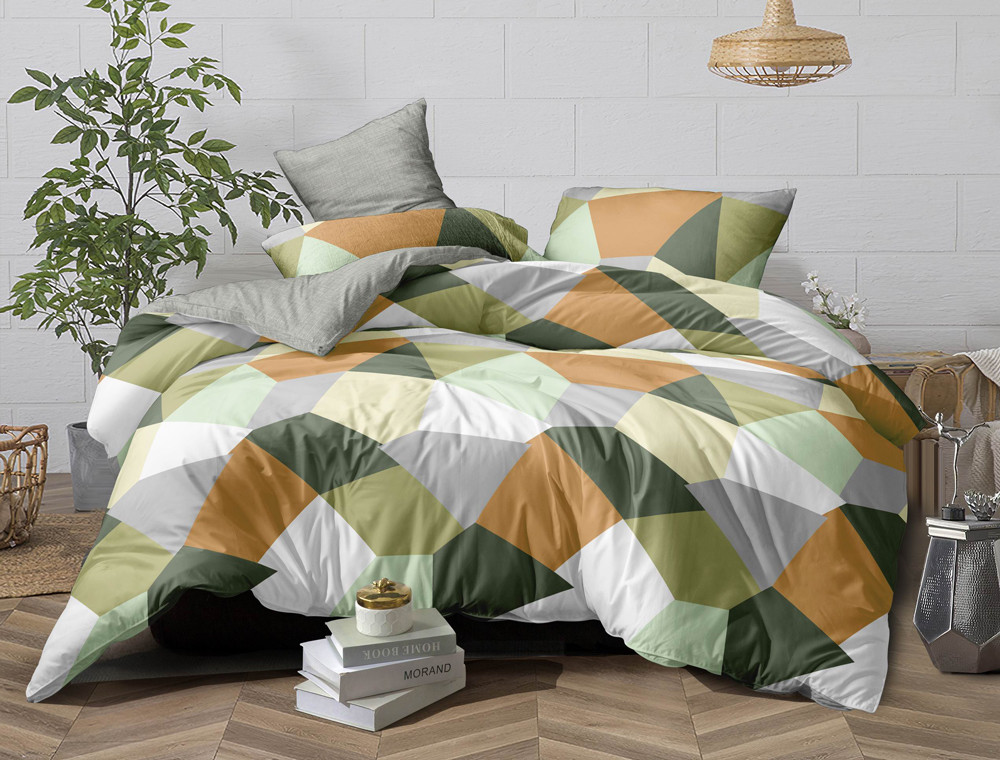 Тканина для постільної білизни Бязь "Gold" Lux GL1312 (A+B) - (50м+50м)