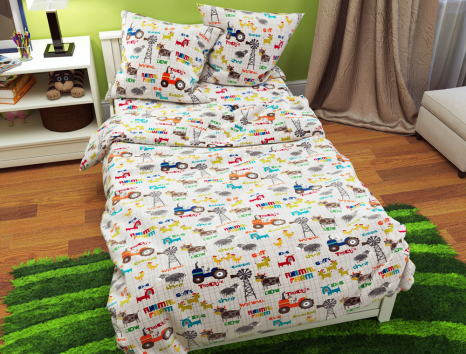 Тканина для постільної білизни Бязь "Gold" Lux дитяча GLB087