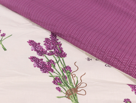 Двоспальний набір постільної білизни 180*220 із Бязі "Gold" №150912АВ Черешенка™