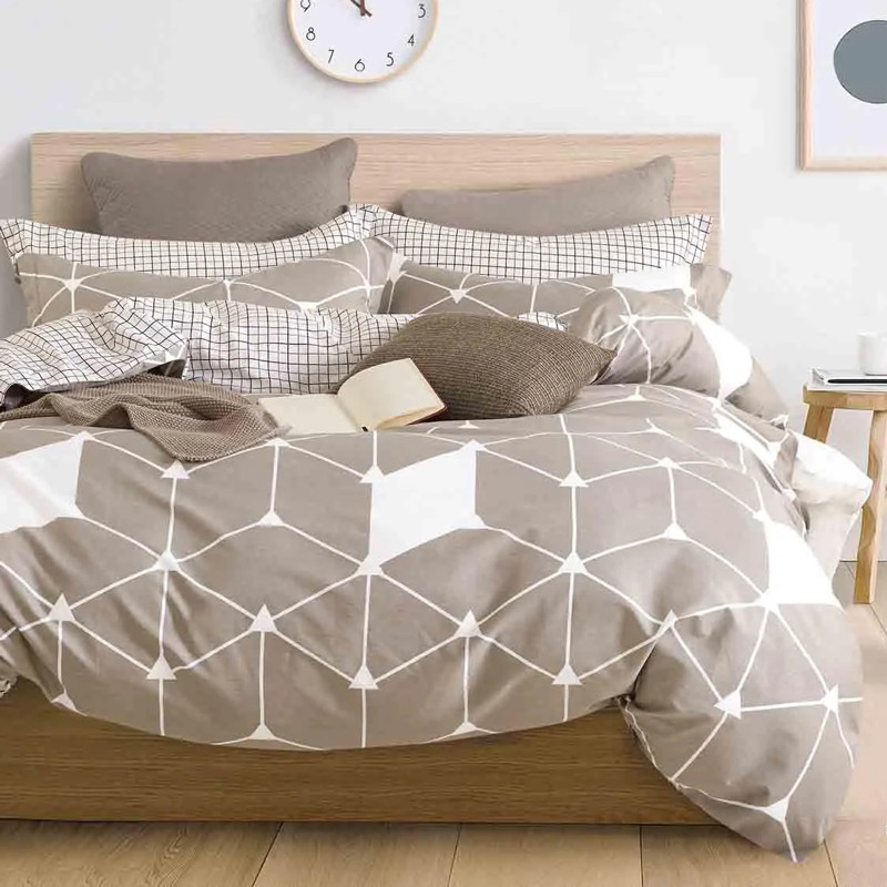 Ткань для постельного белья Сатин S39-3 (A+B) - (60м+60м)