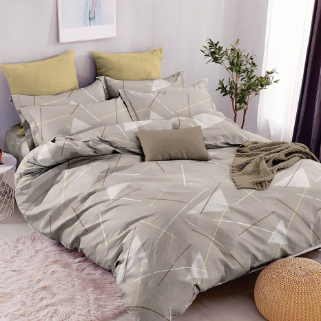 Тканина для постільної білизни Бязь "Gold" Lux GL3398beige