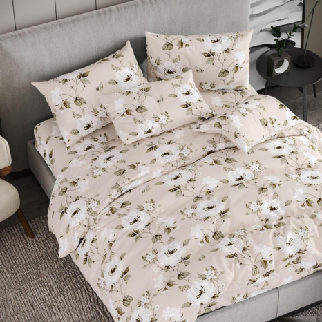 Ткань для постельного белья Бязь "Gold" Lux GL8446