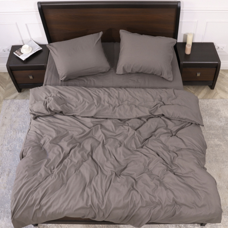 Семейный набор постельного белья 240*220 из микрофибры №200004 Черешенка™