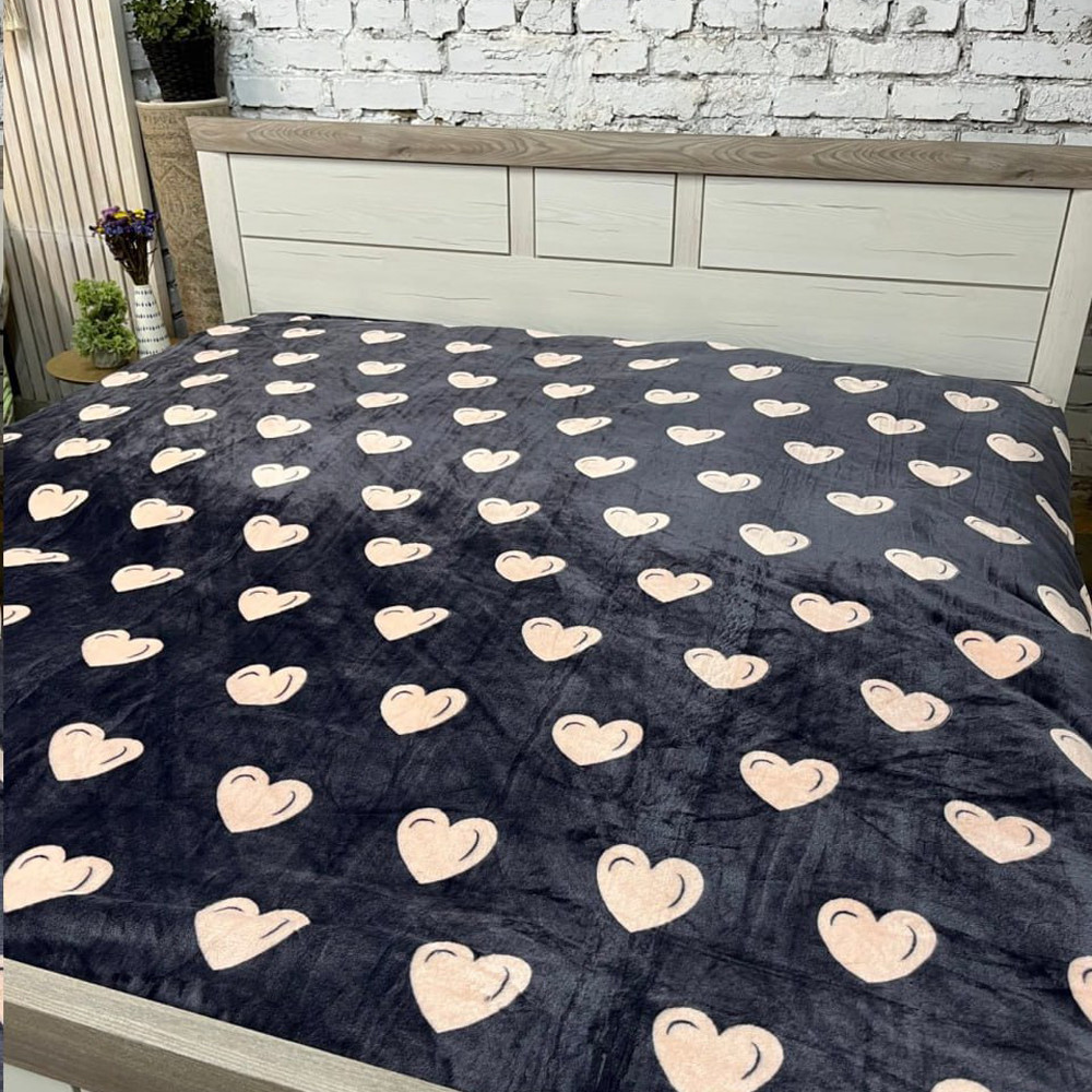 Полуторний флісовий плед №33991