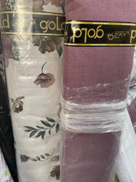 Тканина для постільної білизни Бязь "Gold" Lux GL1821 (A+B) - (50м+50м)