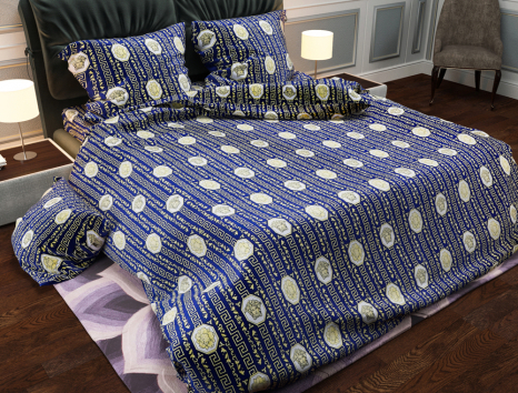 Ткань для постельного белья Бязь "Gold" Lux GL3836R