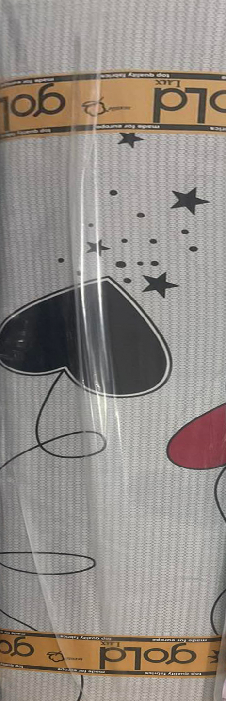 Ткань для постельного белья Бязь "Gold" Lux GLS1106gray(50м) 