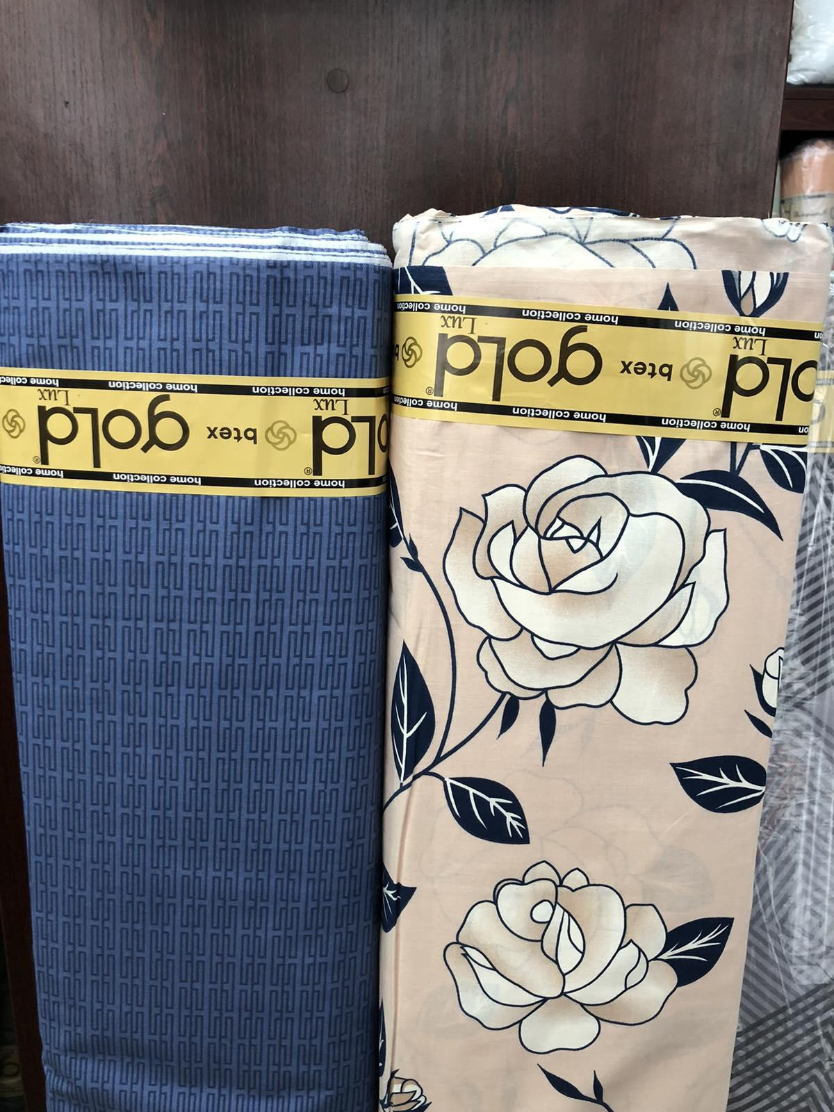 Ткань для постельного белья Бязь "Gold" Lux GL5015 (A+B) - (50м+50м)