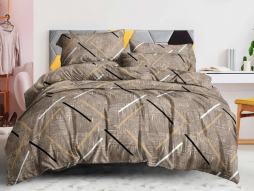 Євро набір постільної білизни 200*220 із полікотону №200095 Черешенька™