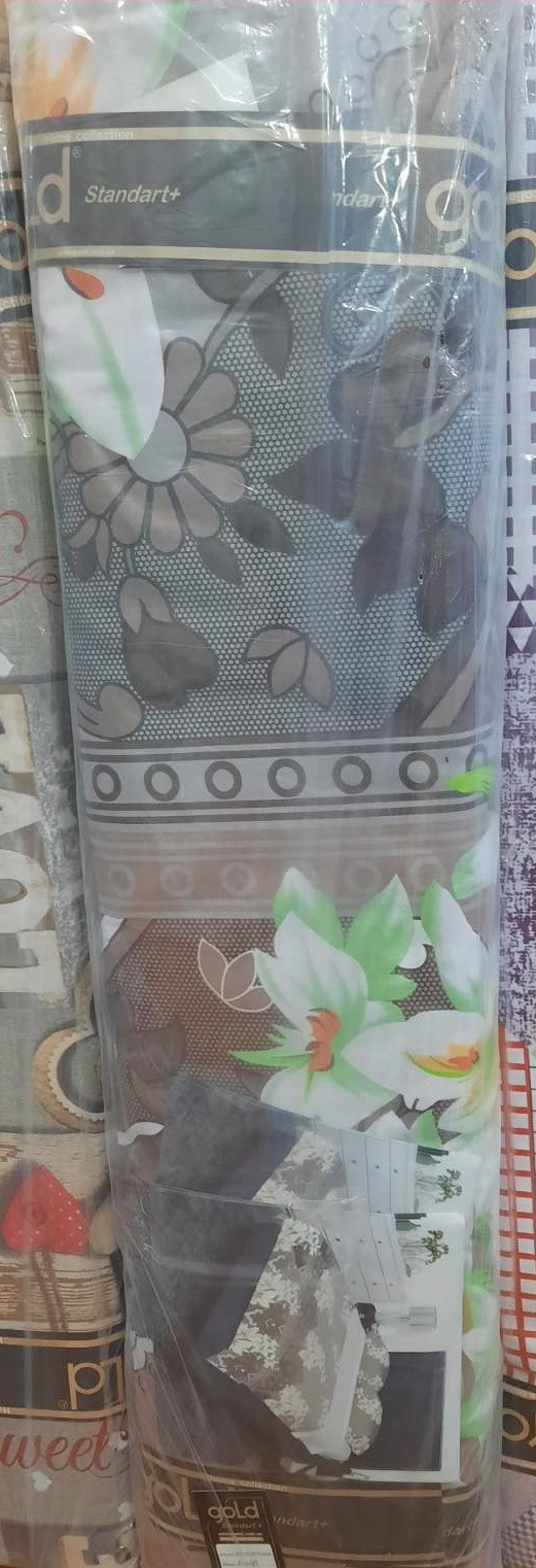 Ткань для постельного белья Бязь "Gold" Lux GL049brown