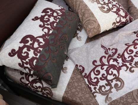 Двоспальний набір постільної білизни 180*220 із Бязі "Gold" №156904 Черешенка™