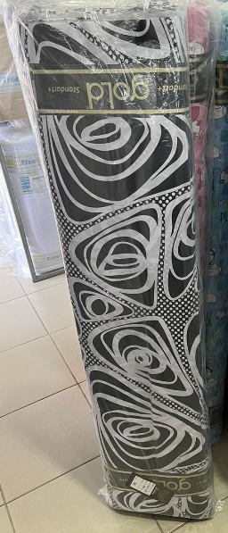 Ткань для постельного белья Бязь "Gold" Lux GL3367black