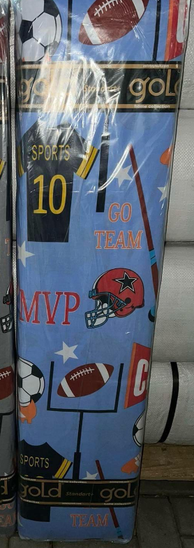 Тканина для постільної білизни Бязь "Gold" Lux дитяча GLB1725blue