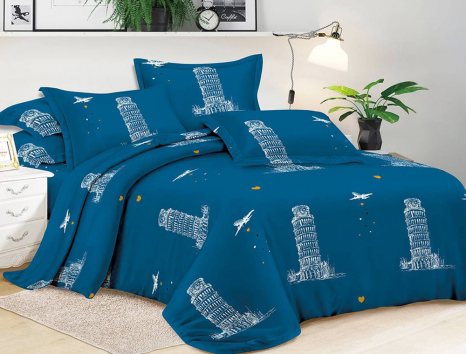 Двоспальний набір постільної білизни 180*220 із полікотону №207042 Черешенька™