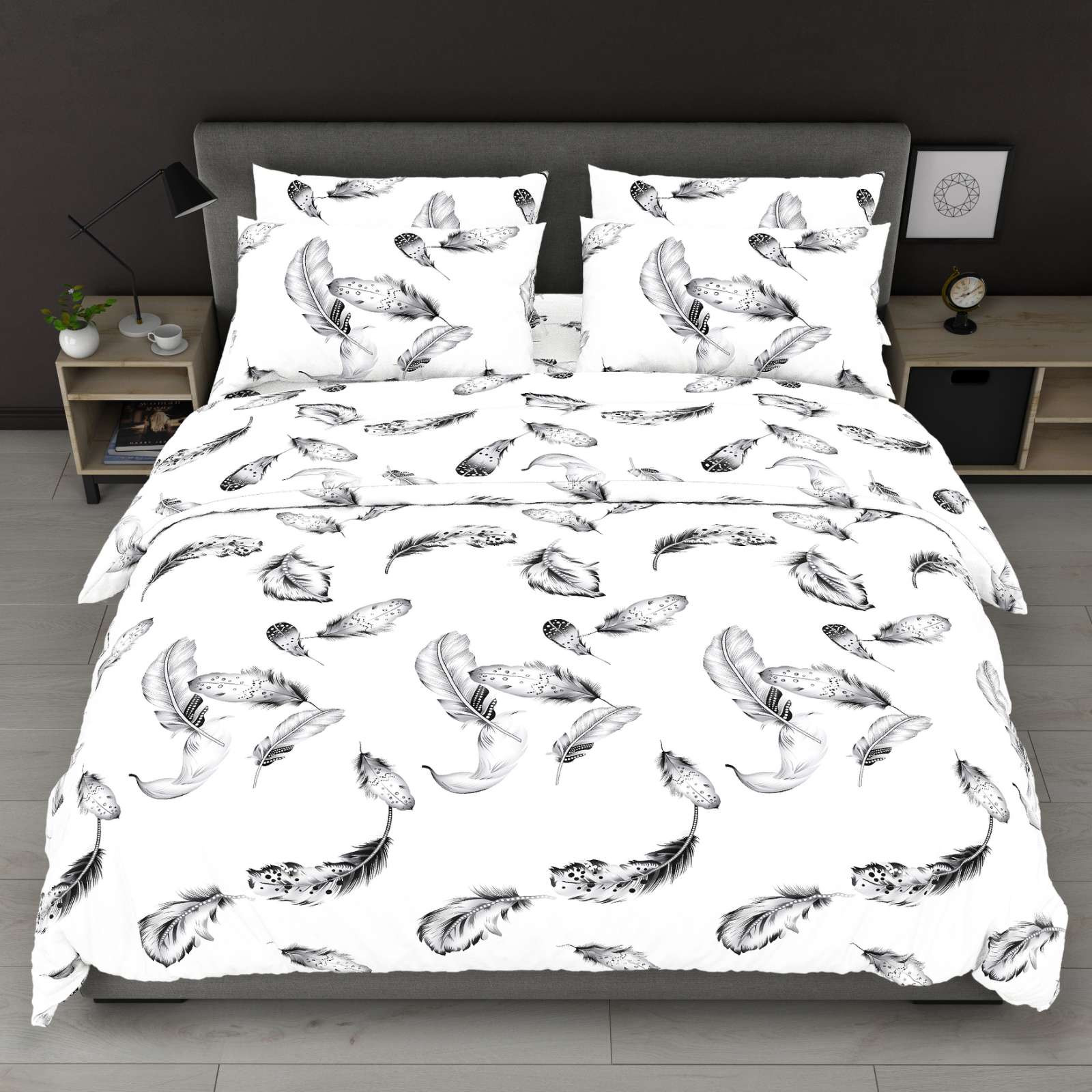 Тканина для постільної білизни Бязь "Gold" Lux GL7952