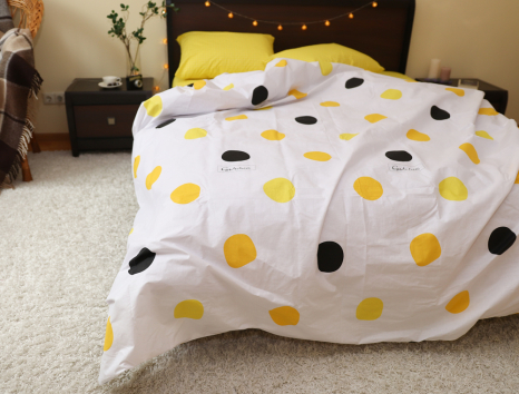 Евро макси набор постельного белья 200*220 из Бязи "Gold" №151503AB Черешенка™