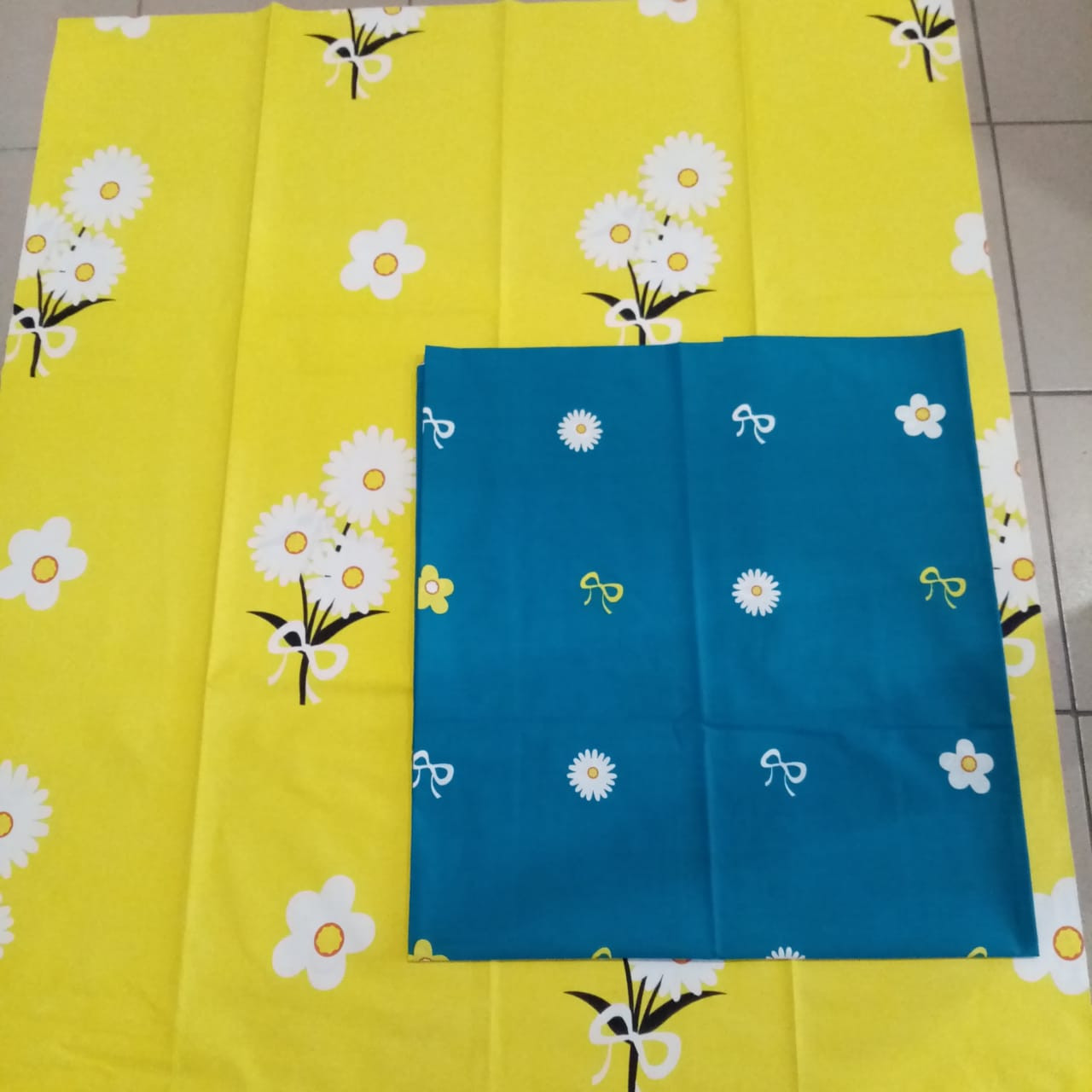 Тканина для постільної білизни Бязь "Gold" Lux "Дихання весни" GL1559 (A+B) - (50м+50м)