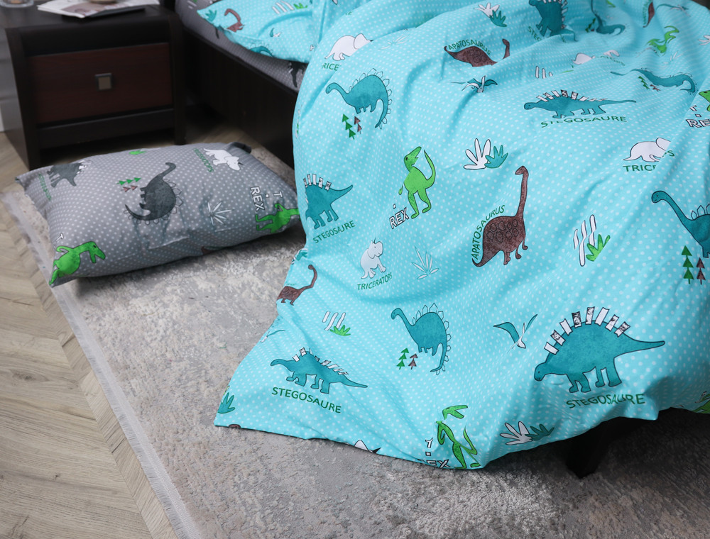 Полуторный набор постельного белья 150*220 из Бязи "Gold" №617898AB Черешенка™