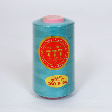 Нитки 777 40/2 056 бірюзовий