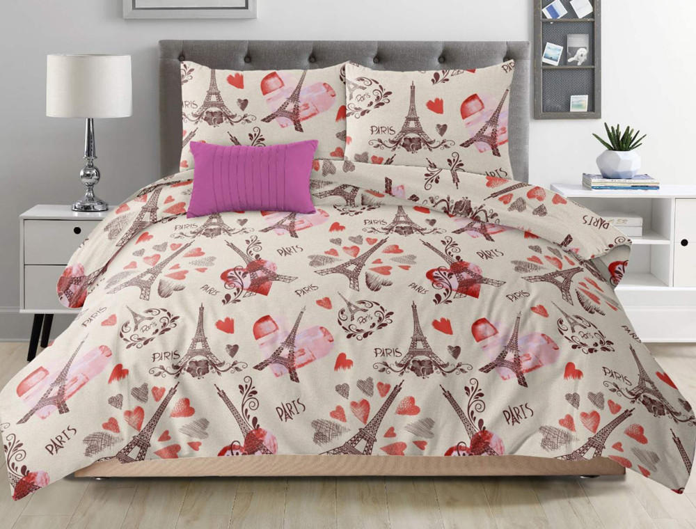 Тканина для постільної білизни Бязь "Gold" Lux GL3636beige