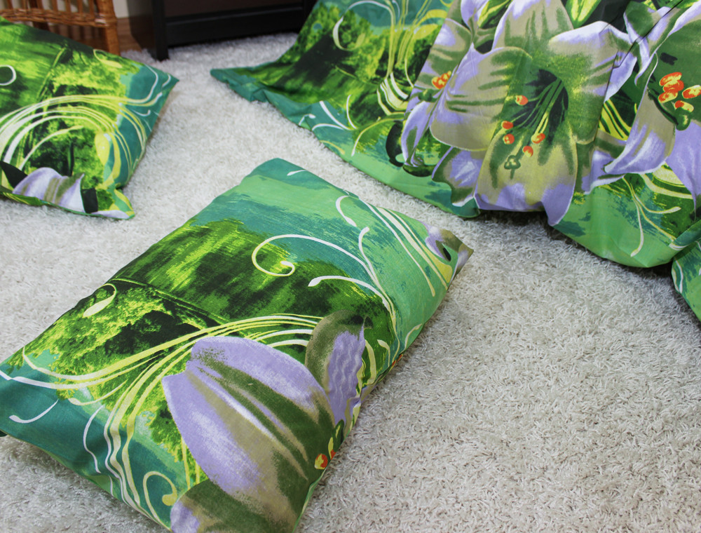 Євро-максі набір постільної білизни 200*220 із Бязі "Gold" №1513000 Черешенка™