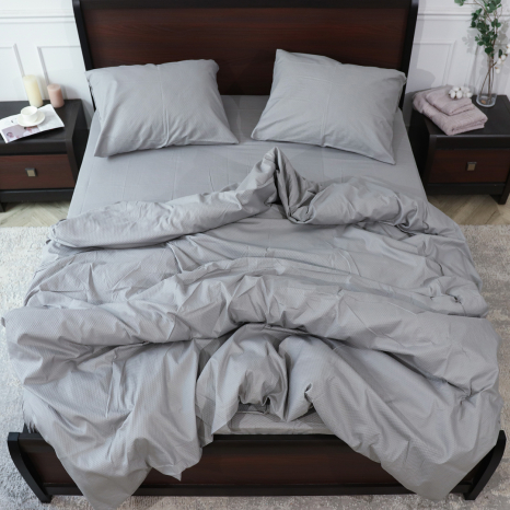 Семейный набор постельного белья 240*220 из прессованной микрофибры №200606 Черешенка™