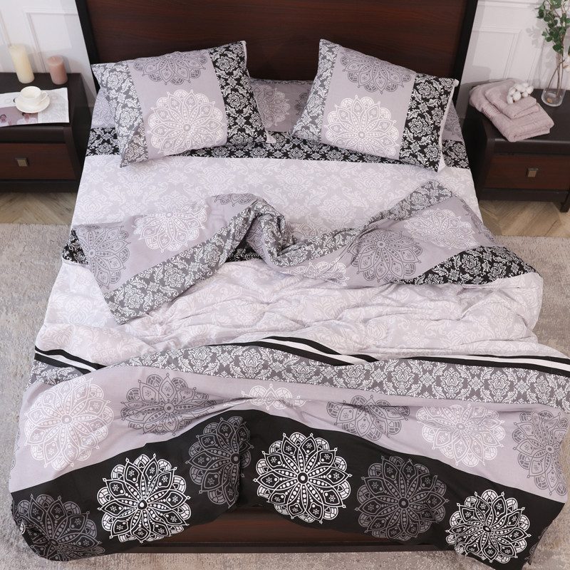 Двоспальний набір постільної білизни 180*220 із Бязі "Gold" №151433 Черешенка™