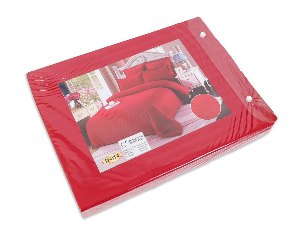 Евро макси набор постельного белья 200*230 из Страйп Сатина D-014