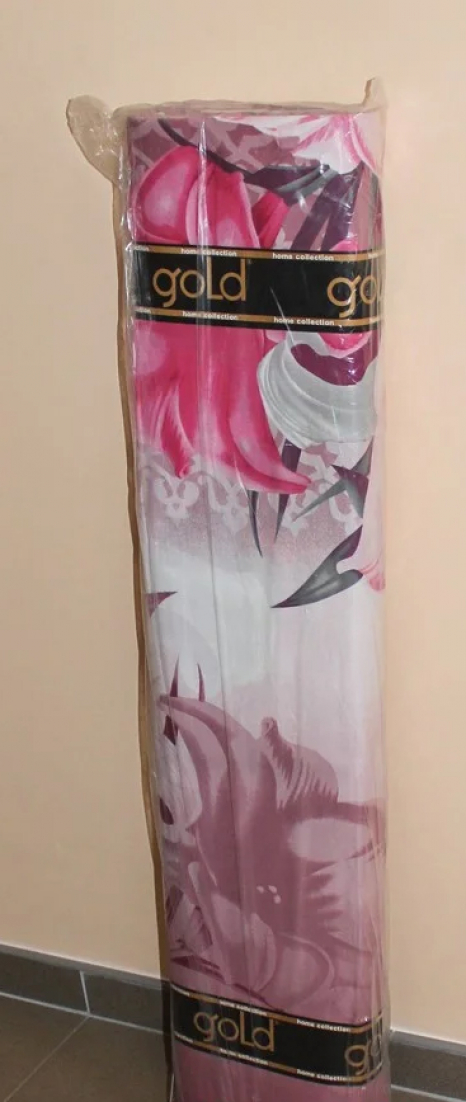 Ткань для постельного белья Бязь "Gold" Lux "Лилии" GL344