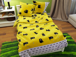 Сімейний набір постільної білизни із Бязі "Gold" №154717 Черешенка™