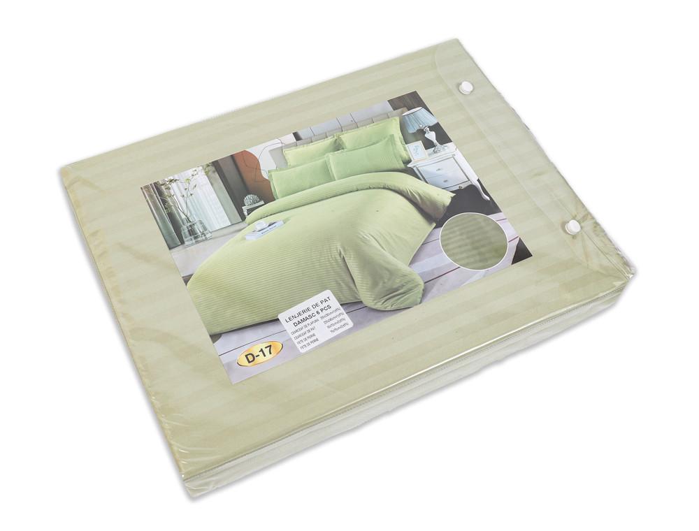 Евро макси набор постельного белья 200*230 из Страйп Сатина D-17