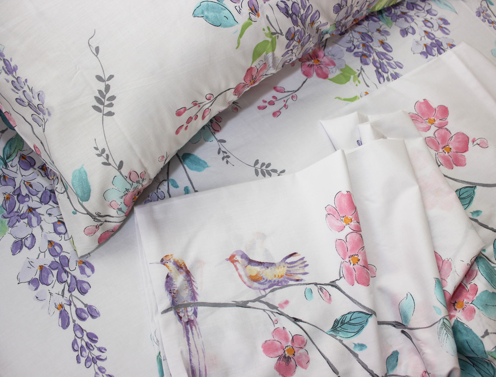 Сімейний набір постільної білизни із Ранфорсу №186580 Черешенка™