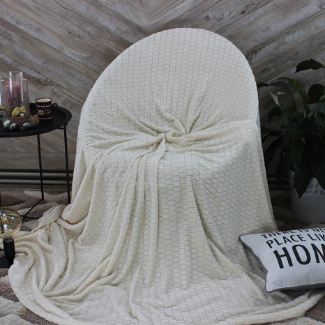 Євро-максі покривало-плед "принт Сіточка" (200*230) - f3_1