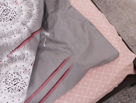 Сімейний набір постільної білизни із Бязі "Gold" №514982AB Черешенка™