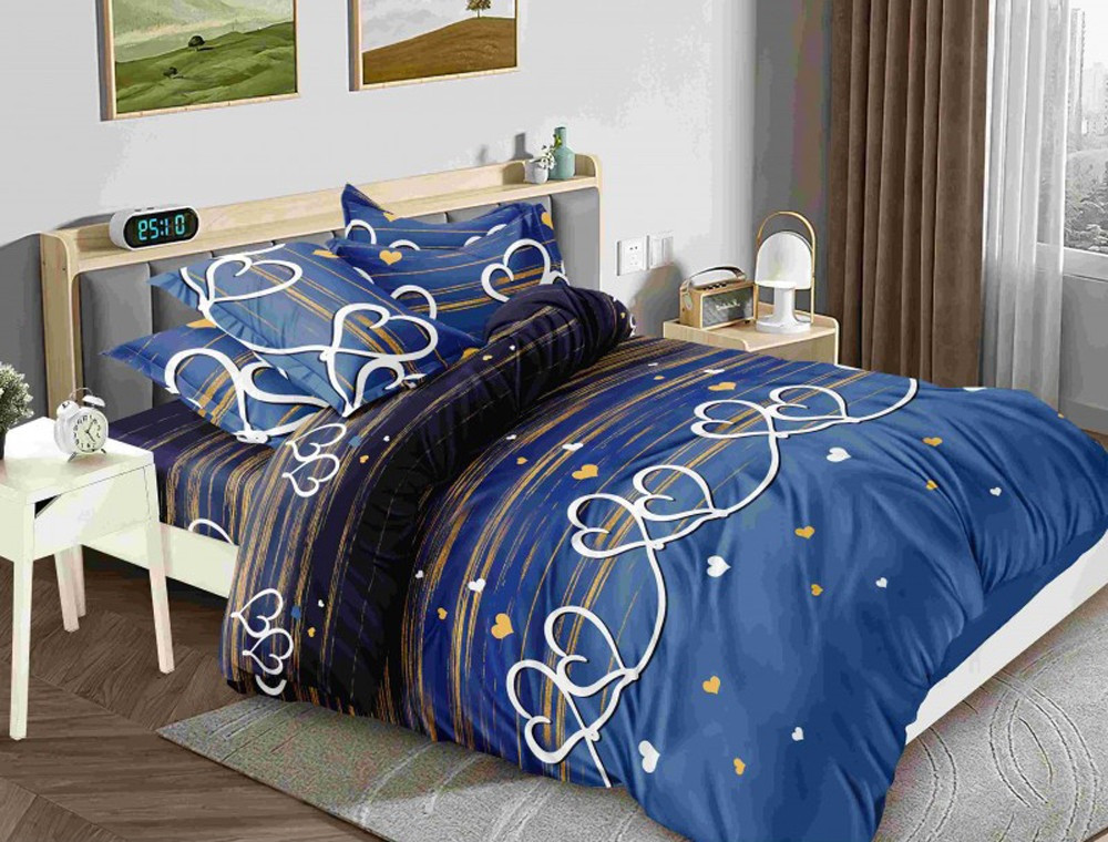 Сімейний набір постільної білизни 240*220 із полікотону №201121 Черешенька™