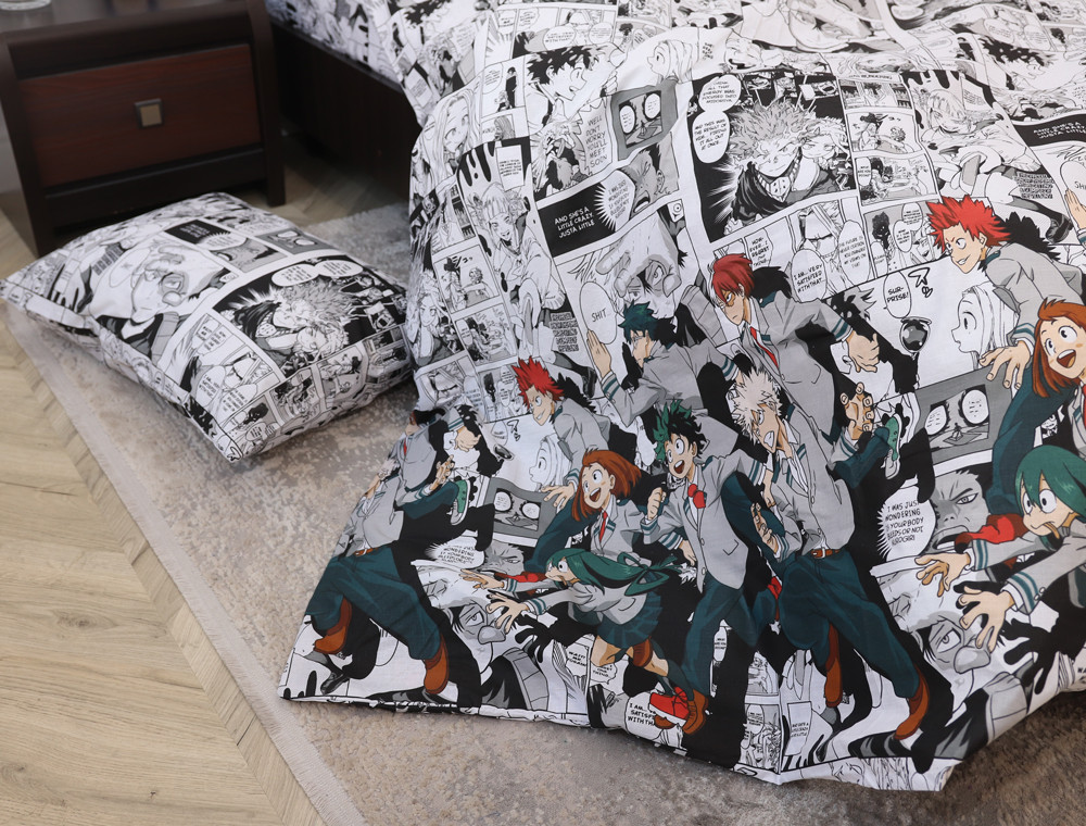 Полуторный набор постельного белья 150*220 из Бязи "Gold" №614900 Черешенка™