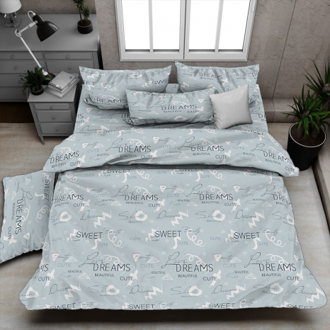 Ткань для постельного белья Бязь "Gold" Lux GL7799